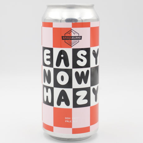 This is a can of Basqueland - Easy Now - 5.5% (440ml). It is a Pale Ale craft beer available to buy from Ghost Whale, voted London's best craft beer shop.