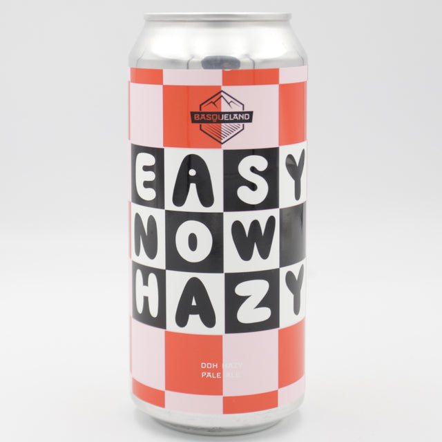 This is a can of Basqueland - Easy Now - 5.5% (440ml). It is a Pale Ale craft beer available to buy from Ghost Whale, voted London's best craft beer shop.