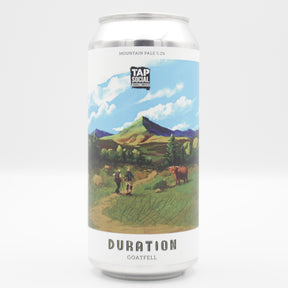 This is a can of Duration - Goatfell - 5.2% (440ml). It is a Pale Ale craft beer available to buy from Ghost Whale, voted London's best craft beer shop.
