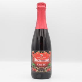 This is a bottle of Lindemans - Kriek - 3.5% (355ml). It is a Belgian Style craft beer available to buy from Ghost Whale, voted London's best craft beer shop.