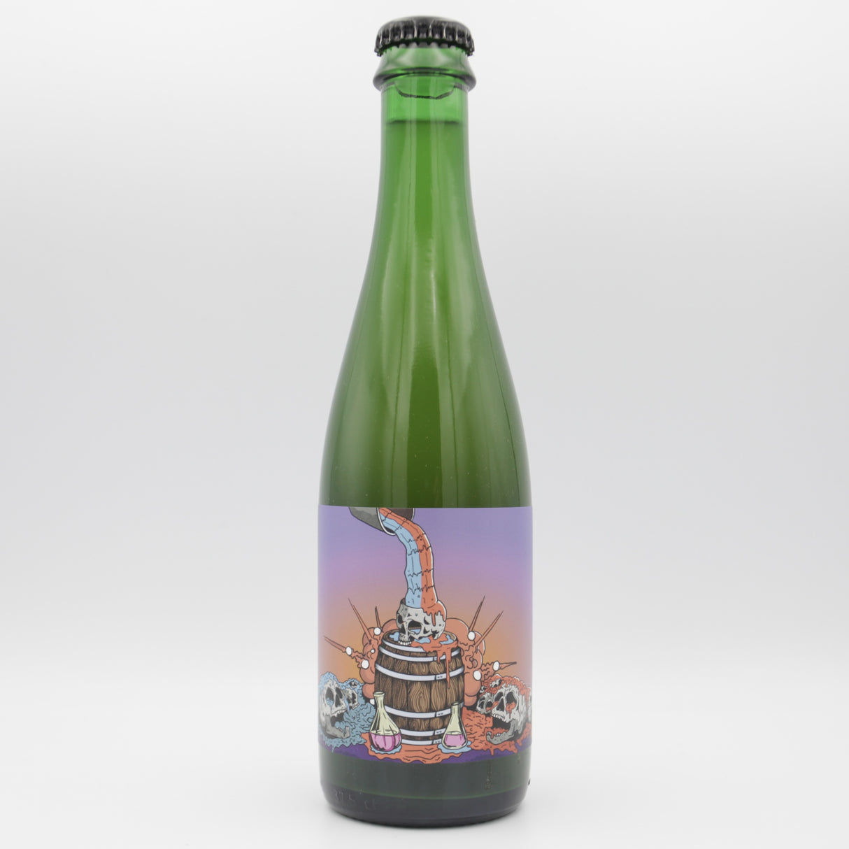 This is a bottle of Holy Goat - Funk Weapon 2026 - 6.2% (375ml). It is a Wild Ale craft beer available to buy from Ghost Whale, voted London's best craft beer shop.