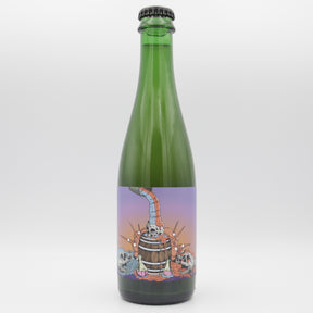 This is a bottle of Holy Goat - Funk Weapon 2026 - 6.2% (375ml). It is a Wild Ale craft beer available to buy from Ghost Whale, voted London's best craft beer shop.
