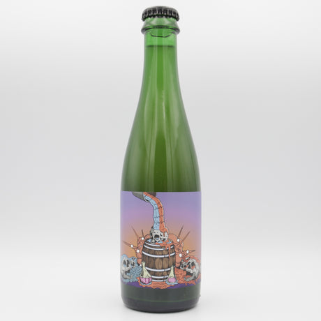 This is a bottle of Holy Goat - Funk Weapon 2026 - 6.2% (375ml). It is a Wild Ale craft beer available to buy from Ghost Whale, voted London's best craft beer shop.