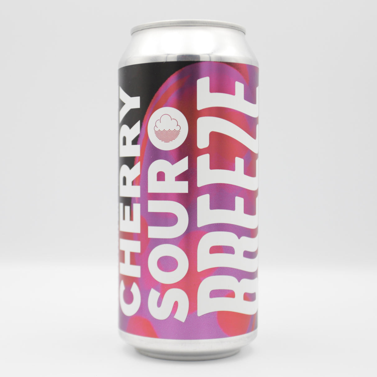 This is a can of Cloudwater - Cherry Breeze - 4.5% (440ml). It is a Sour craft beer available to buy from Ghost Whale, voted London's best craft beer shop.
