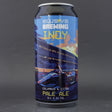 This is a can of Elusive Brewing - Indy - 5.2% (440ml). It is a Pale Ale craft beer available to buy from Ghost Whale, voted London's best craft beer shop.