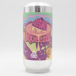 This is a can of Glass Pyramid Project / Tripping Animals - Freshly Squeezed x Tripping On Heroes - 4% (440ml). It is a Sour craft beer available to buy from Ghost Whale, voted London's best craft beer shop.