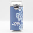 This is a can of Pressure Drop - Foxbell - 4.8% (440ml). It is a Pale Ale craft beer available to buy from Ghost Whale, voted London's best craft beer shop.