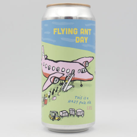 This is a can of Pretty Decent - Flying Ant Day - 5.8% (440ml). It is a Pale Ale craft beer available to buy from Ghost Whale, voted London's best craft beer shop.