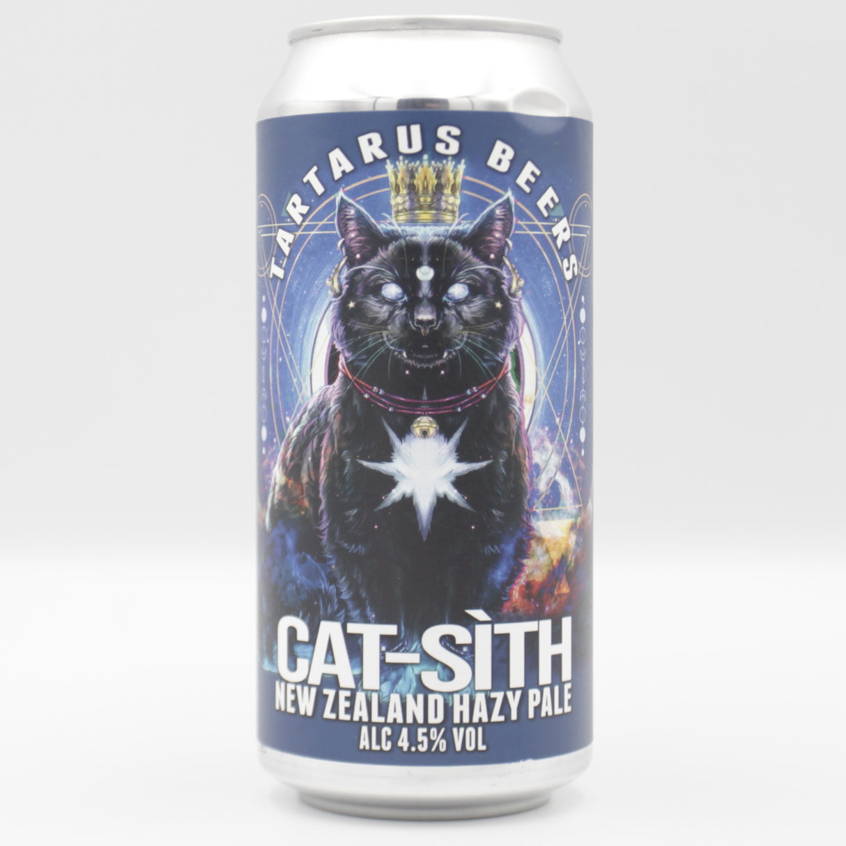 This is a can of Tartarus - Cat-Sith - 4.5% (440ml). It is a Pale Ale craft beer available to buy from Ghost Whale, voted London's best craft beer shop.