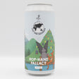 This is a can of Lost and Grounded - Hop Hand Fallacy - 4.4% (440ml). It is a Wit / Wheat craft beer available to buy from Ghost Whale, voted London's best craft beer shop.