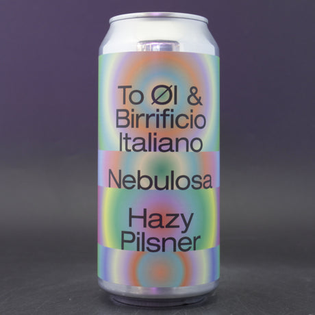 This is a can of To Øl / Birrificio Italiano - Nebulosa - 5.3% (440ml). It is a Lager / Pilsner / Kölsch craft beer available to buy from Ghost Whale, voted London's best craft beer shop.