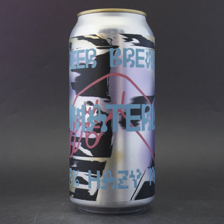 This is a can of Queer Brewing - Immaterial - 4.3% (440ml). It is a Pale Ale craft beer available to buy from Ghost Whale, voted London's best craft beer shop.