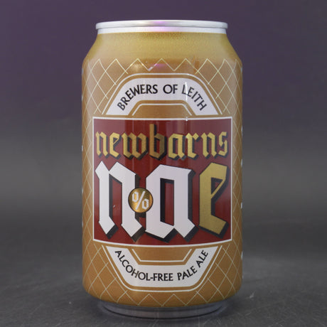 This is a can of Newbarns - Nae - 0.5% (330ml). It is a Pale Ale craft beer available to buy from Ghost Whale, voted London's best craft beer shop.
