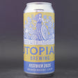 This is a can of Utopian - Festbier 2025 - 5.6% (440ml). It is a Lager / Pilsner / Kölsch craft beer available to buy from Ghost Whale, voted London's best craft beer shop.