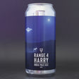 This is a can of Azvex - Range 4 Harry - 6.2% (440ml). It is a IPA craft beer available to buy from Ghost Whale, voted London's best craft beer shop.