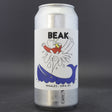 This is a can of Beak Brewery - Whales - 8% (440ml). It is a Double IPA craft beer available to buy from Ghost Whale, voted London's best craft beer shop.