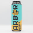 This is a can of Arbor - Helles Lager - 4.2% (568ml). It is a Lager / Pilsner / Kölsch craft beer available to buy from Ghost Whale, voted London's best craft beer shop.