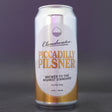 This is a can of Cloudwater - Piccadilly Pilsner - 4.2% (440ml). It is a Lager / Pilsner / Kölsch craft beer available to buy from Ghost Whale, voted London's best craft beer shop.