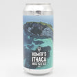 This is a can of Azvex - Homer's Ithaca - 6% (440ml). It is a IPA craft beer available to buy from Ghost Whale, voted London's best craft beer shop.
