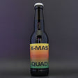 This is a bottle of To Øl - Xmas Quad BA 2023 - 11% (330ml). It is a Belgian Style craft beer available to buy from Ghost Whale, voted London's best craft beer shop.