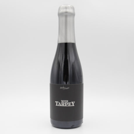 This is a bottle of Side Project / The Veil - With Tarpey - 15% (375ml). It is a Imperial Stout / Porter craft beer available to buy from Ghost Whale, voted London's best craft beer shop.