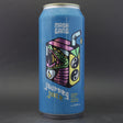 This is a can of Mash Gang - Journey Juice - 0.5% (473ml). It is a Pale Ale craft beer available to buy from Ghost Whale, voted London's best craft beer shop.