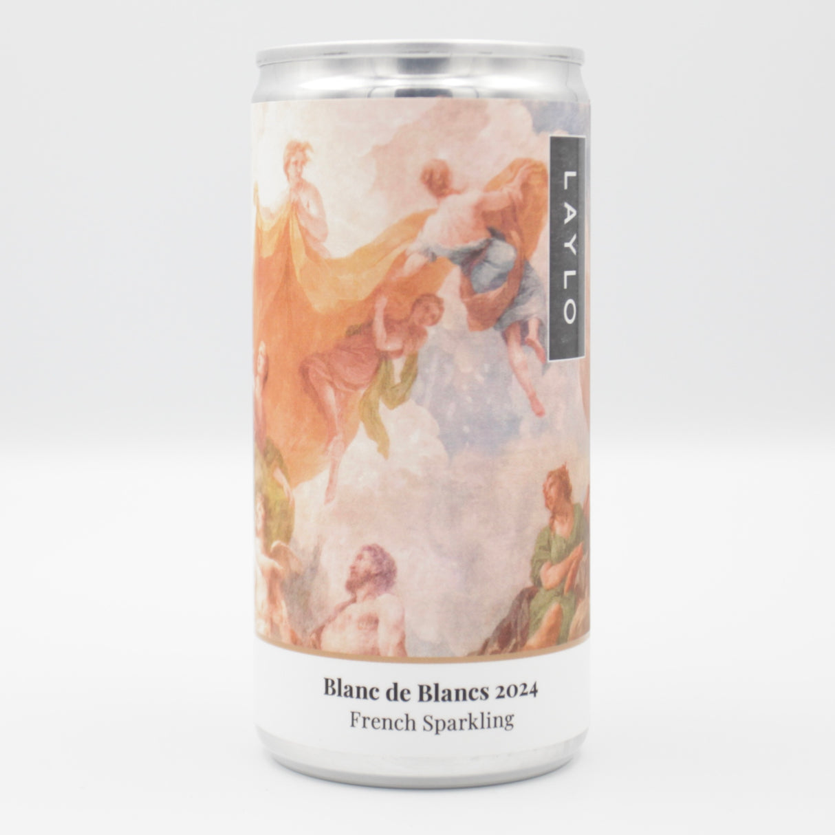 This is a can of Laylo - Blanc de Blancs - 11% (187ml). It is a White Wine craft wine available to buy from Ghost Whale, voted London's best craft beer shop.