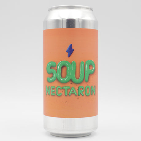 This is a can of Garage Beer Co - Soup: Nectaron - 7% (440ml). It is a IPA craft beer available to buy from Ghost Whale, voted London's best craft beer shop.