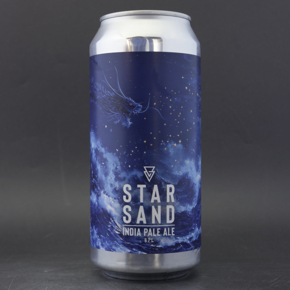 This is a can of Azvex - Star Stand - 6.2% (440ml). It is a IPA craft beer available to buy from Ghost Whale, voted London's best craft beer shop.