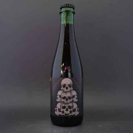 This is a bottle of Holy Goat - Totem Of Skulls - 5.7% (375ml). It is a Sour craft beer available to buy from Ghost Whale, voted London's best craft beer shop.