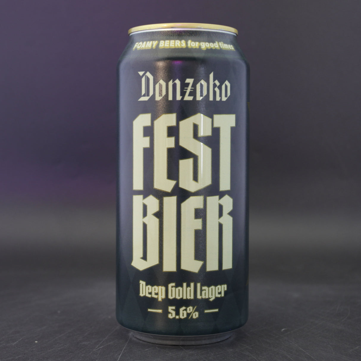 This is a can of Donzoko - Festbier 2025 - 5.6% (440ml). It is a Lager / Pilsner / Kölsch craft beer available to buy from Ghost Whale, voted London's best craft beer shop.
