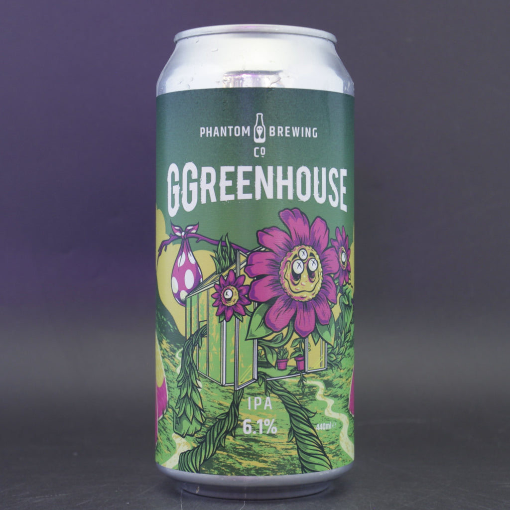 Phantom Brewing Co - Ggreenhouse - 6.1% (440ml) - Ghost Whale