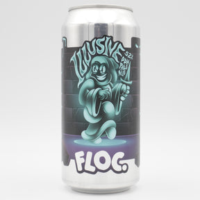 This is a can of Floc - Illusive - 5.2% (440ml). It is a Pale Ale craft beer available to buy from Ghost Whale, voted London's best craft beer shop.