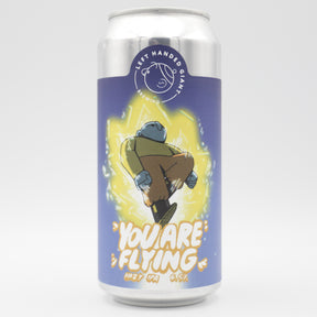 This is a can of Left Handed Giant - You Are Flying - 6.5% (440ml). It is a IPA craft beer available to buy from Ghost Whale, voted London's best craft beer shop.