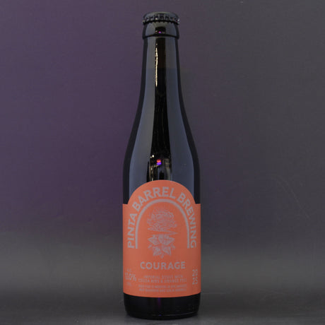 This is a bottle of Pinta - Courage (2025) - 12% (330ml). It is a Imperial Stout / Porter craft beer available to buy from Ghost Whale, voted London's best craft beer shop.
