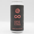 This is a can of Pomona Island / Ophiussa - Infinity Smoothie Sour - 5% (440ml). It is a Sour craft beer available to buy from Ghost Whale, voted London's best craft beer shop.