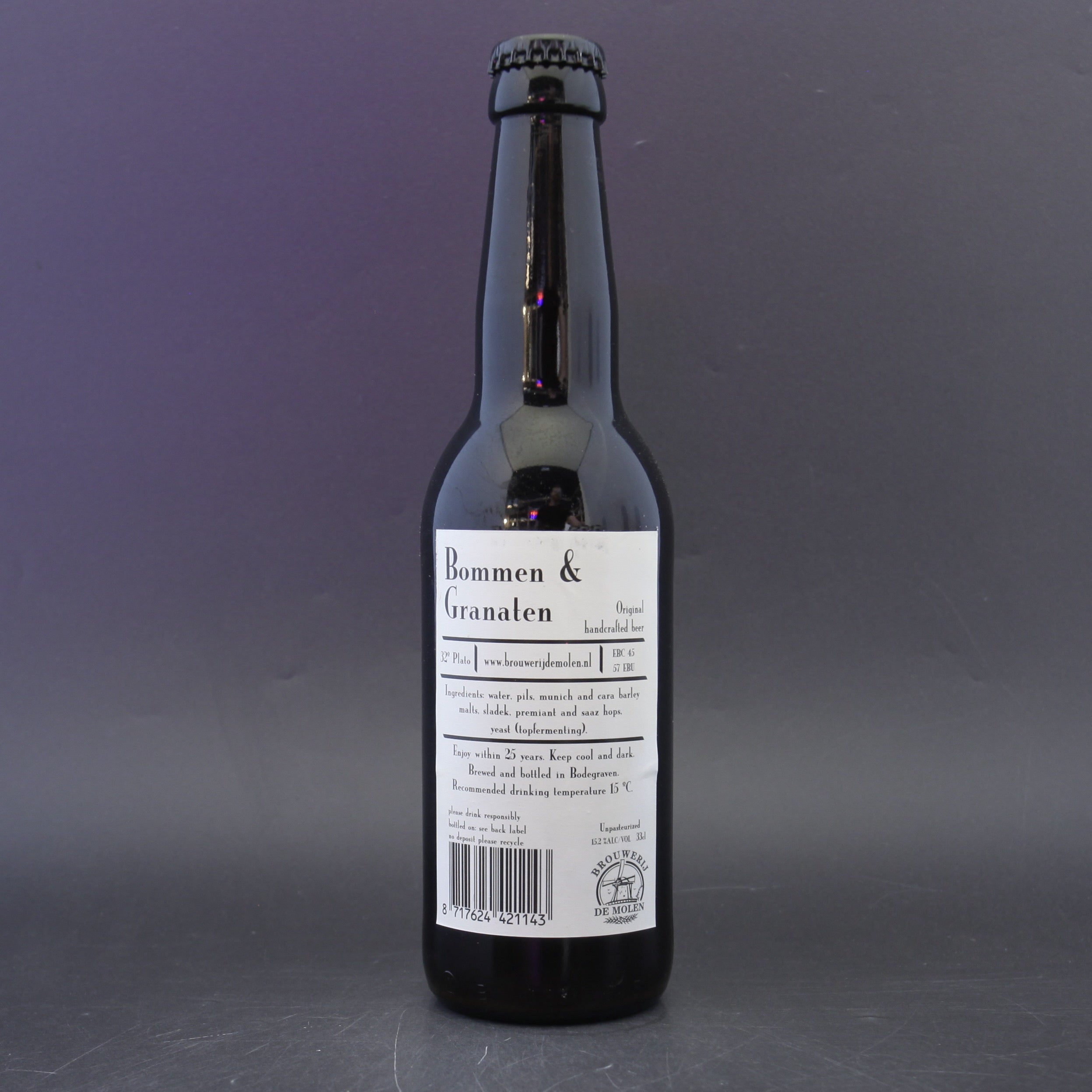 Brouwerij de Molen - Bommen & Granaten 2012 - 11% (330ml) - Ghost Whale