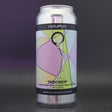 This is a can of Equilibrium - Theorem - 8% (473ml). It is a Double IPA craft beer available to buy from Ghost Whale, voted London's best craft beer shop.