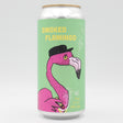 This is a can of Pretty Decent / Salama - Smoked Flamingo - 6% (440ml). It is a IPA craft beer available to buy from Ghost Whale, voted London's best craft beer shop.