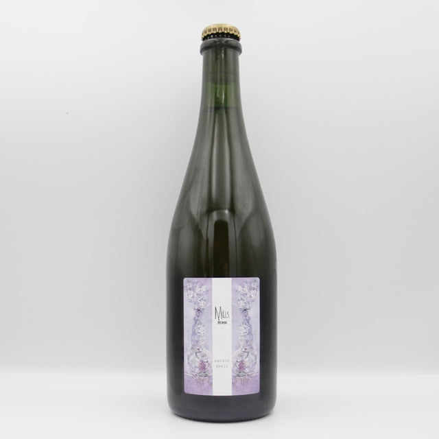 This is a sharing bottle of Mills Brewing - Saison Spelt - 5.8% (750ml). It is a Wild Ale craft beer available to buy from Ghost Whale, voted London's best craft beer shop.