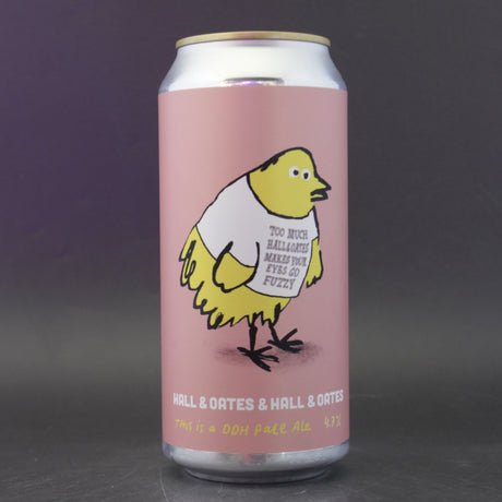 This is a can of Pretty Decent - Hall & Oates & Hall & Oates - 4.7% (440ml). It is a Pale Ale craft beer available to buy from Ghost Whale, voted London's best craft beer shop.