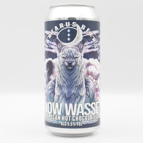 This is a can of Tartarus - Snow Wasset - 5.5% (440ml). It is a Stout / Porter craft beer available to buy from Ghost Whale, voted London's best craft beer shop.