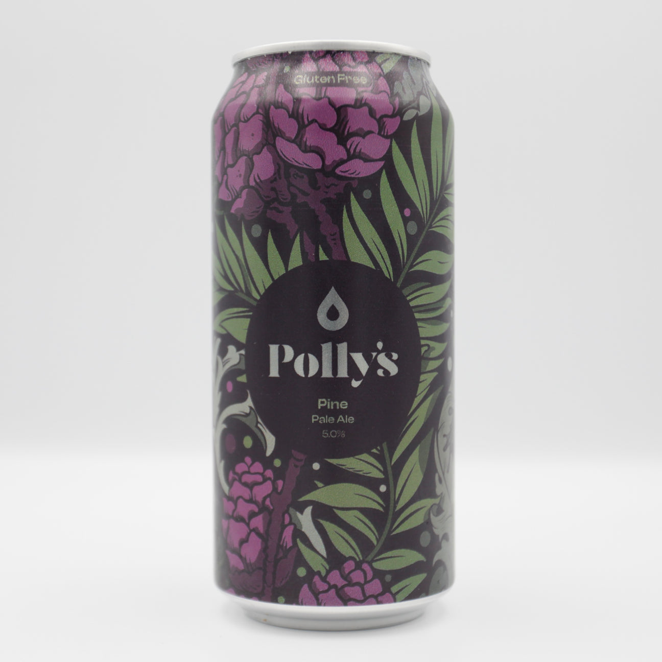 This is a can of Polly's Brew Co - Pine - 5% (440ml). It is a Pale Ale craft beer available to buy from Ghost Whale, voted London's best craft beer shop.