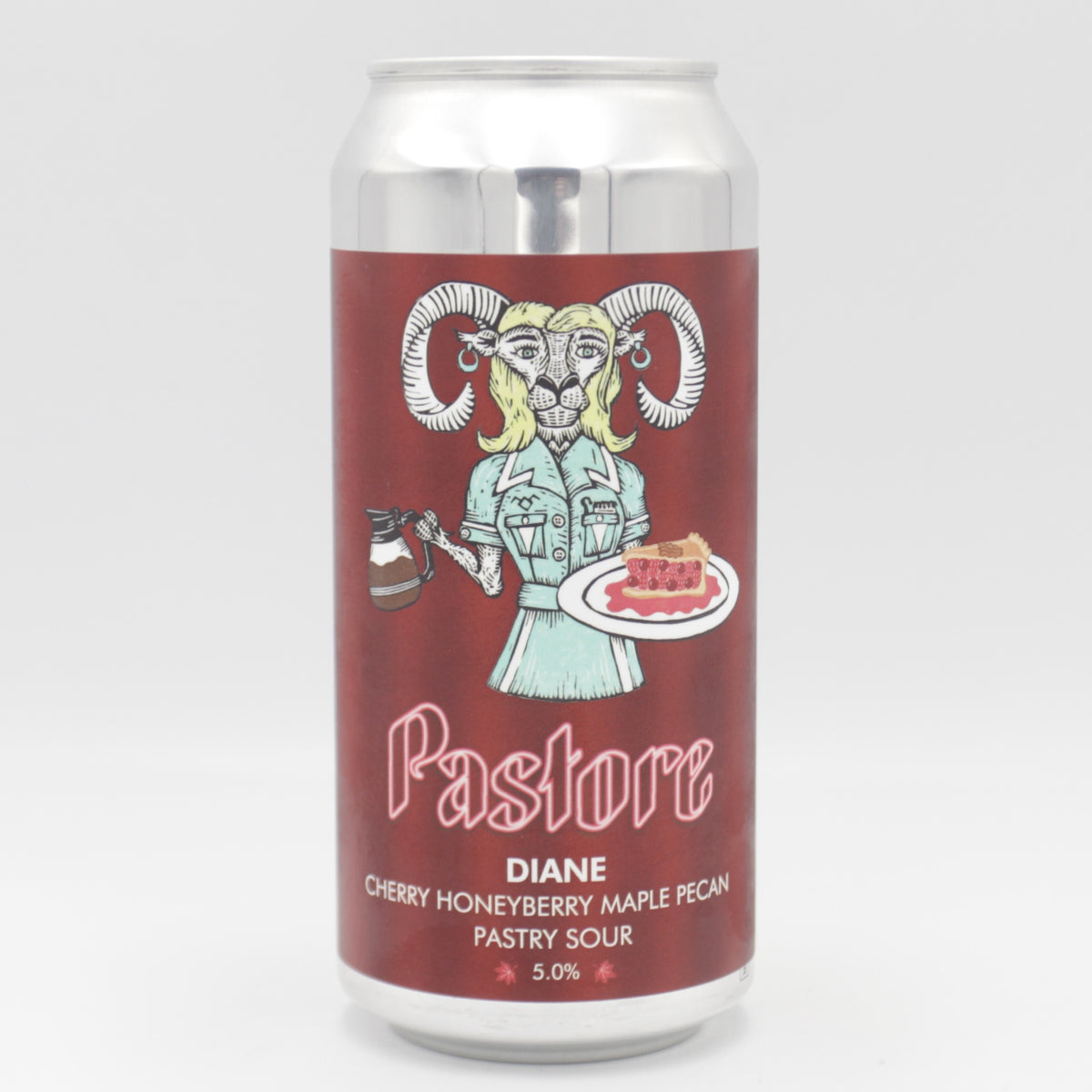 This is a can of Pastore - Diane - 5% (440ml). It is a Sour craft beer available to buy from Ghost Whale, voted London's best craft beer shop.