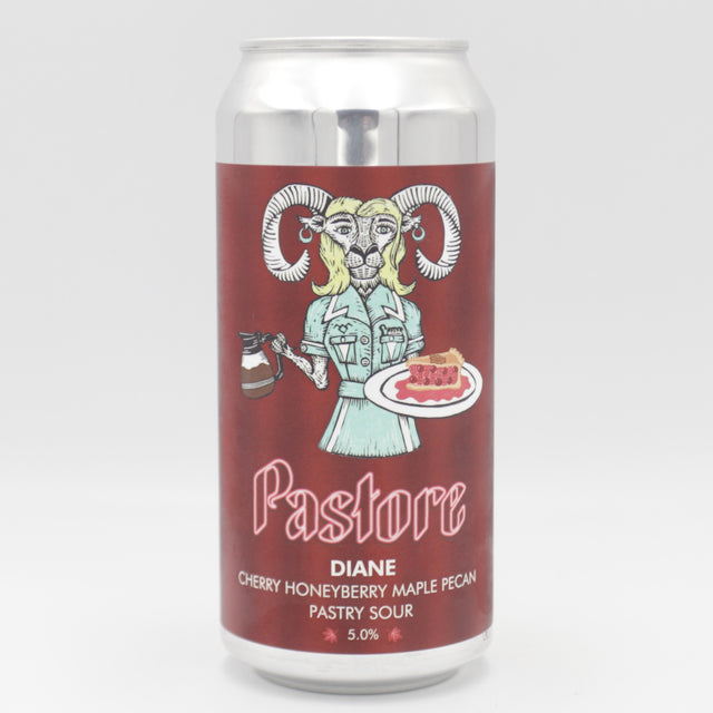 This is a can of Pastore - Diane - 5% (440ml). It is a Sour craft beer available to buy from Ghost Whale, voted London's best craft beer shop.