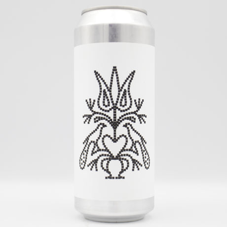 This is a can of Baron - Peacocking - 8% (500ml). It is a Double IPA craft beer available to buy from Ghost Whale, voted London's best craft beer shop.
