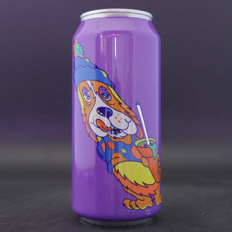 This is a can of Omnipollo / RAR Brewing - Bianca: Out Of Order Blueberry Ice Cream Lassi Gose - 6% (440ml). It is a Sour craft beer available to buy from Ghost Whale, voted London's best craft beer shop.