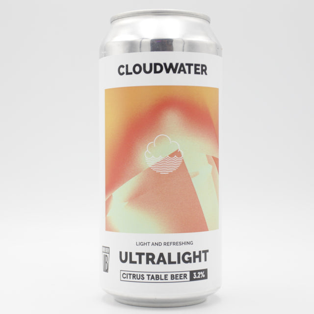 This is a can of Cloudwater - Ultralight - 3.2% (440ml). It is a Pale Ale craft beer available to buy from Ghost Whale, voted London's best craft beer shop.