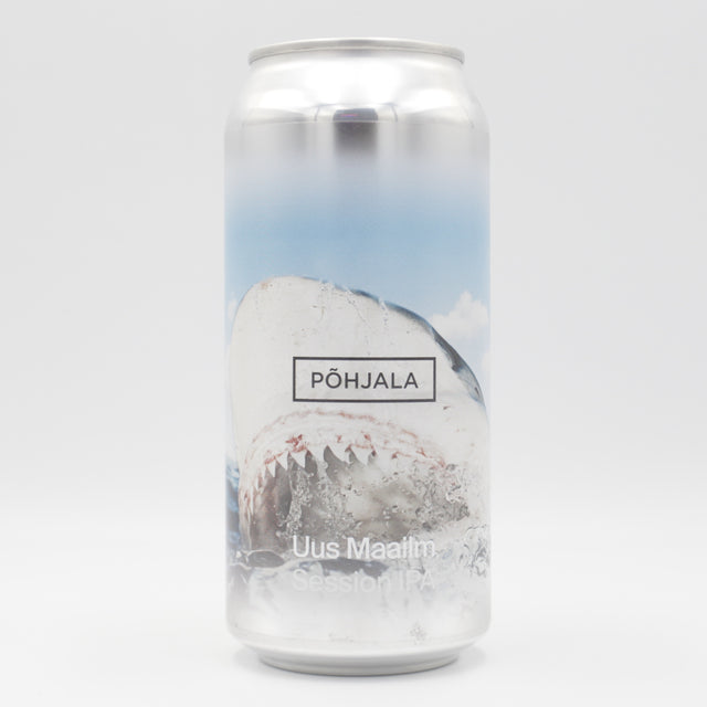 This is a can of Põhjala - Uus Maailim - 4.7% (440ml). It is a Session IPA craft beer available to buy from Ghost Whale, voted London's best craft beer shop.