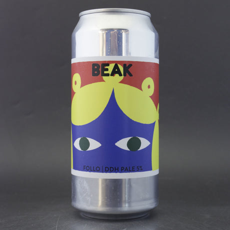 This is a can of Beak Brewery - Follo - 5% (440ml). It is a Pale Ale craft beer available to buy from Ghost Whale, voted London's best craft beer shop.